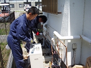 被災住宅の給湯器工事や仮設住宅の工事 第１弾派遣写真09