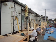 被災住宅の給湯器工事や仮設住宅の工事 第１弾派遣写真13