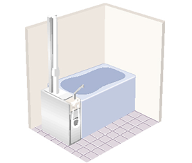 CF式風呂釜イメージ