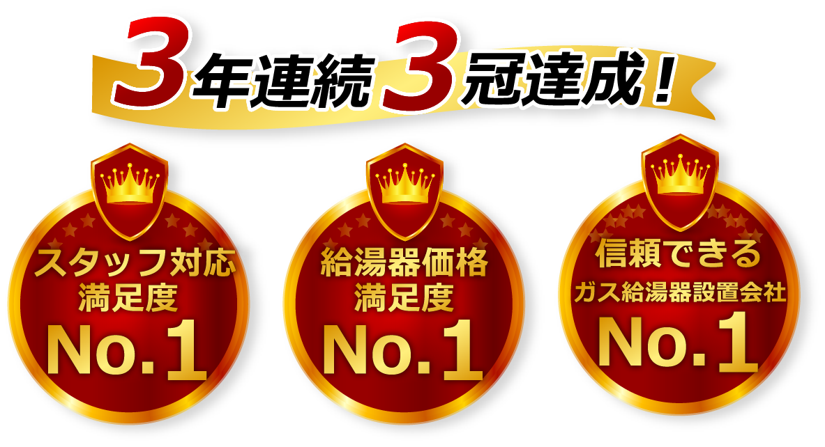 3年連続三冠