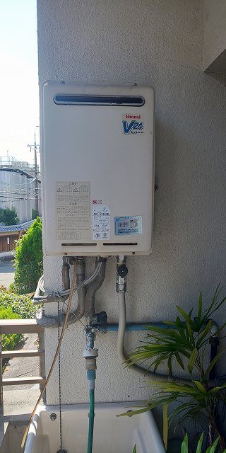 リンナイ 16号屋外壁掛型ガス給湯専用機(LPG) RUX-A1615W-E-SP_LPG